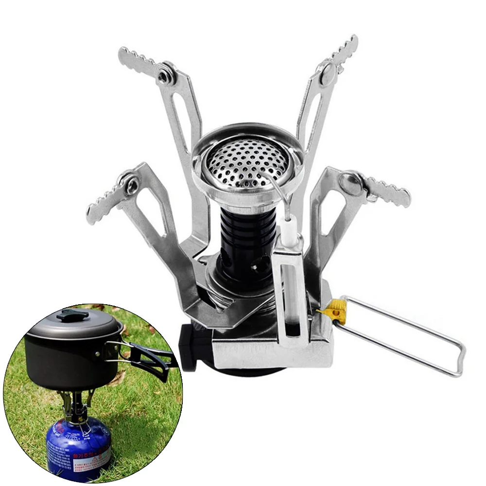 Mini Gas Stove Portable Folding Furnace Cooker Burner Picnic Hiking/ Cooking/ Travel/ Camping
Mini Gas Stove Portable Folding Furnace Cooker Burner Picnic Hiking/ Cooking/ Travel/ Camping