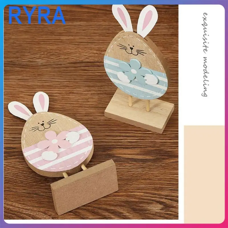 Wooden Easter Bunny Desktop Ornaments Minimalist Bunny Microlandscape Rabbit Stereo Ornaments Hand-painted Rabbit Figurine
Wooden Easter Bunny Desktop Ornaments Minimalist Bunny Microlandscape Rabbit Stereo Ornaments Hand-painted Rabbit Figurine