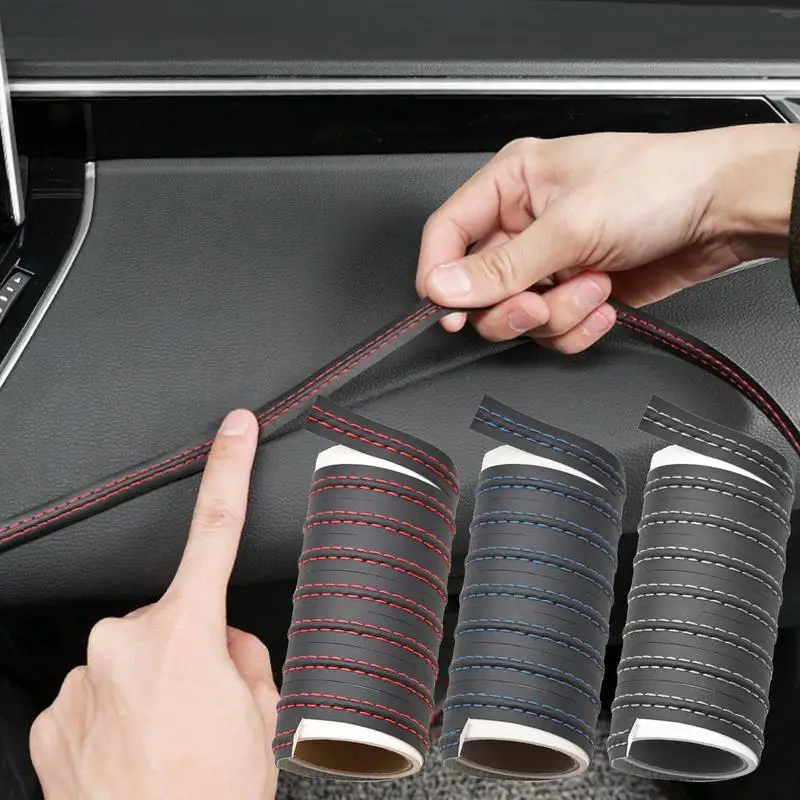 Car Interior Moulding Trim Self-adhesive Leather Automobile Decorative Line DIY Universal Auto Decoration For Preventing Dust
Car Interior Moulding Trim Self-adhesive Leather Automobile Decorative Line DIY Universal Auto Decoration For Preventing Dust