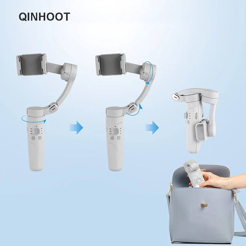 QINHOOT M13-axis ручной карданный стабилизатор и штатив, отслеживание лица Bluetooth умная селфи-палка для следования за смартфоном
QINHOOT M13-axis ручной карданный стабилизатор и штатив, отслеживание лица Bluetooth умная селфи-палка для следования за смартфоном