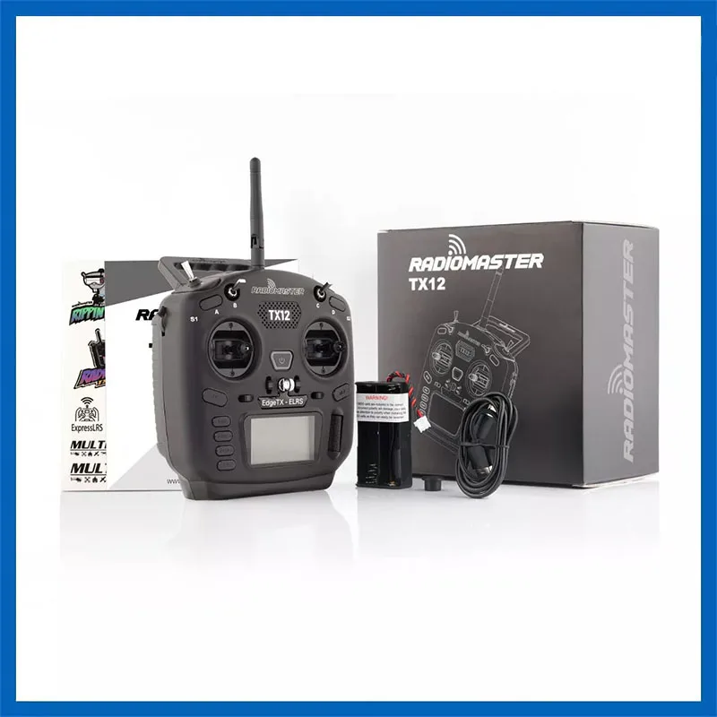 В наличии RadioMaster TX12 MKII MK2 Mark 2 радиоприемник ELRS/CC2500 EdgeTX OpenTX 16-канальный многомодульный совместимый радиопередатчик
В наличии RadioMaster TX12 MKII MK2 Mark 2 радиоприемник ELRS/CC2500 EdgeTX OpenTX 16-канальный многомодульный совместимый радиопередатчик