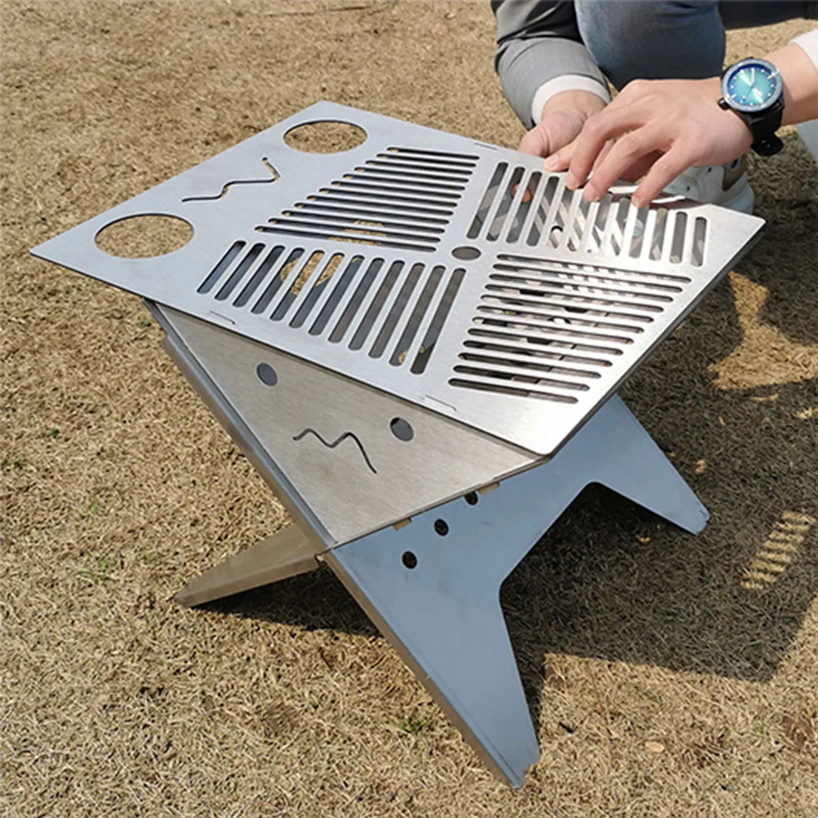 Folding BBQ Grill Barbecue Charcoal Grill Portable Folding BBQ Grill Camping Grill Tabletop Grill Hibachi Grill For Outdoor
Folding BBQ Grill Barbecue Charcoal Grill Portable Folding BBQ Grill Camping Grill Tabletop Grill Hibachi Grill For Outdoor