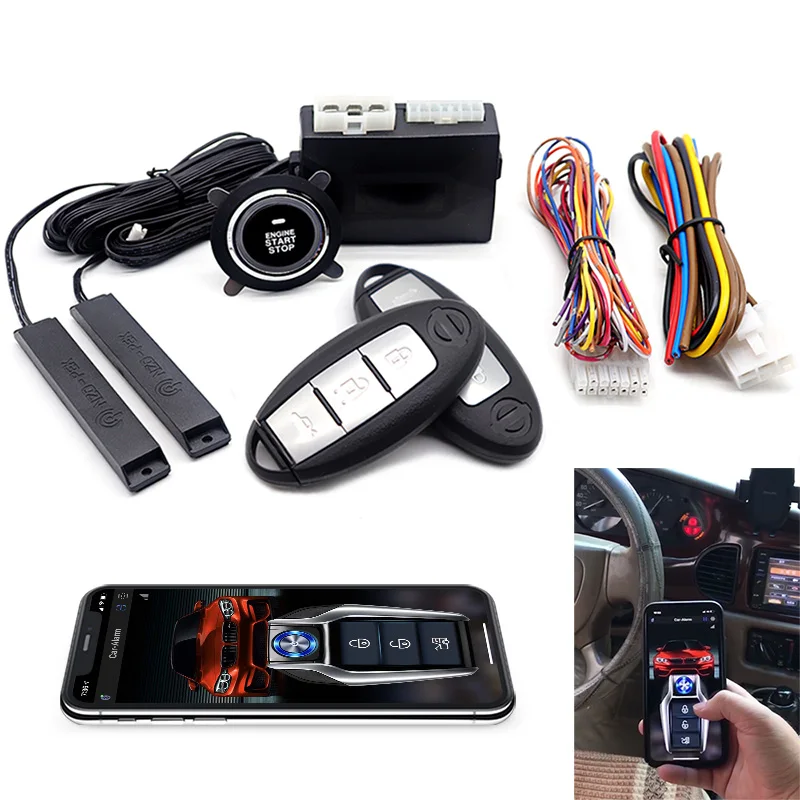 Car Security Intelligent Starter Auto Start Stop System Push One Button Keyless Start System Automotive Products Car Accessories
Car Security Intelligent Starter Auto Start Stop System Push One Button Keyless Start System Automotive Products Car Accessories
