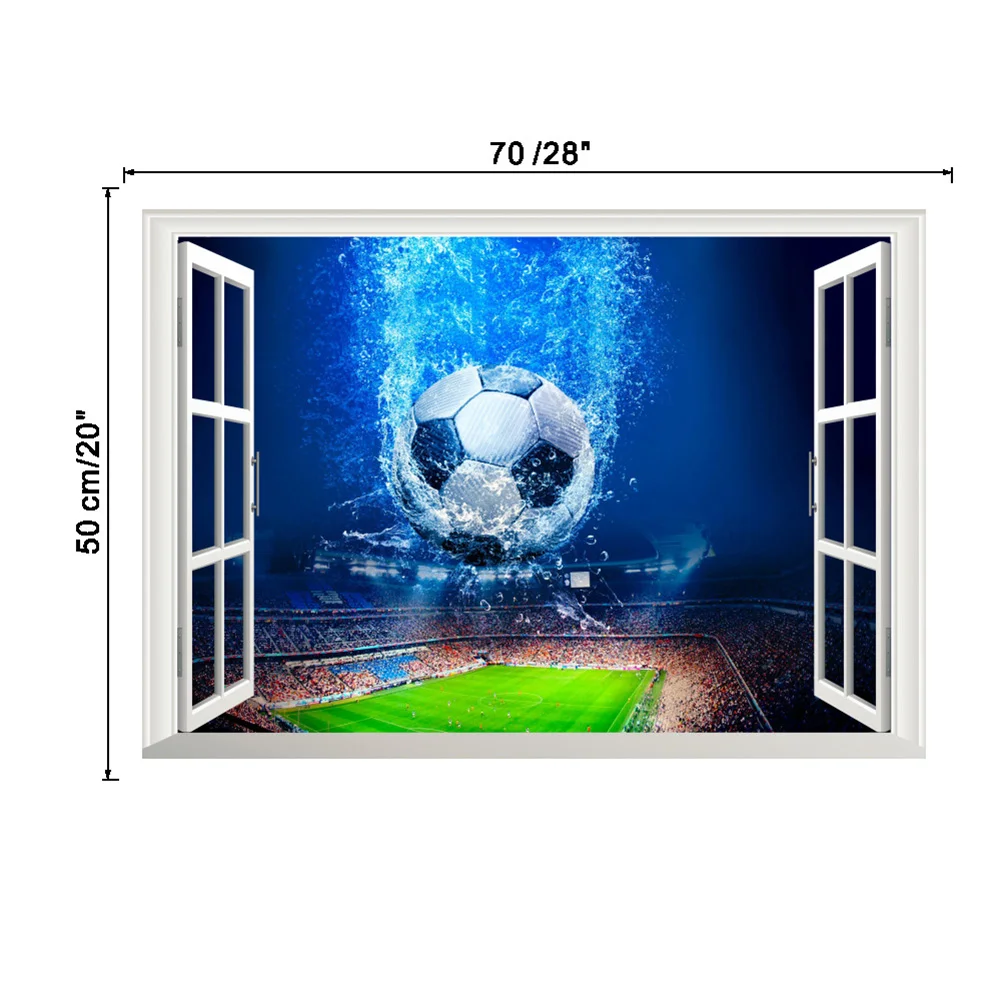 Wall Poster Creativity Football Soccer Wall Picture Wall Sticker Home Poster Decor for Hallway Office Bedroom
Wall Poster Creativity Football Soccer Wall Picture Wall Sticker Home Poster Decor for Hallway Office Bedroom
