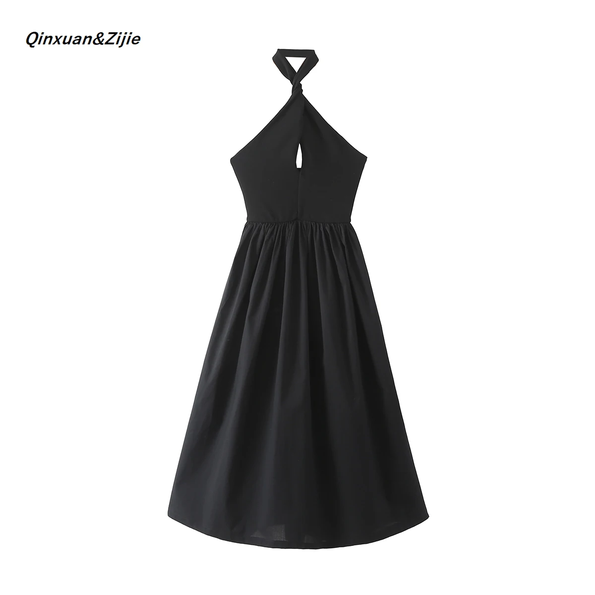 Q&Z Sleeveless Backless Black Mini Dress Women 2022 Summer Elegant Sexy Outfits Ladies Neck-Mounted Party Clubwear Sundress
Q&Z Sleeveless Backless Black Mini Dress Women 2022 Summer Elegant Sexy Outfits Ladies Neck-Mounted Party Clubwear Sundress