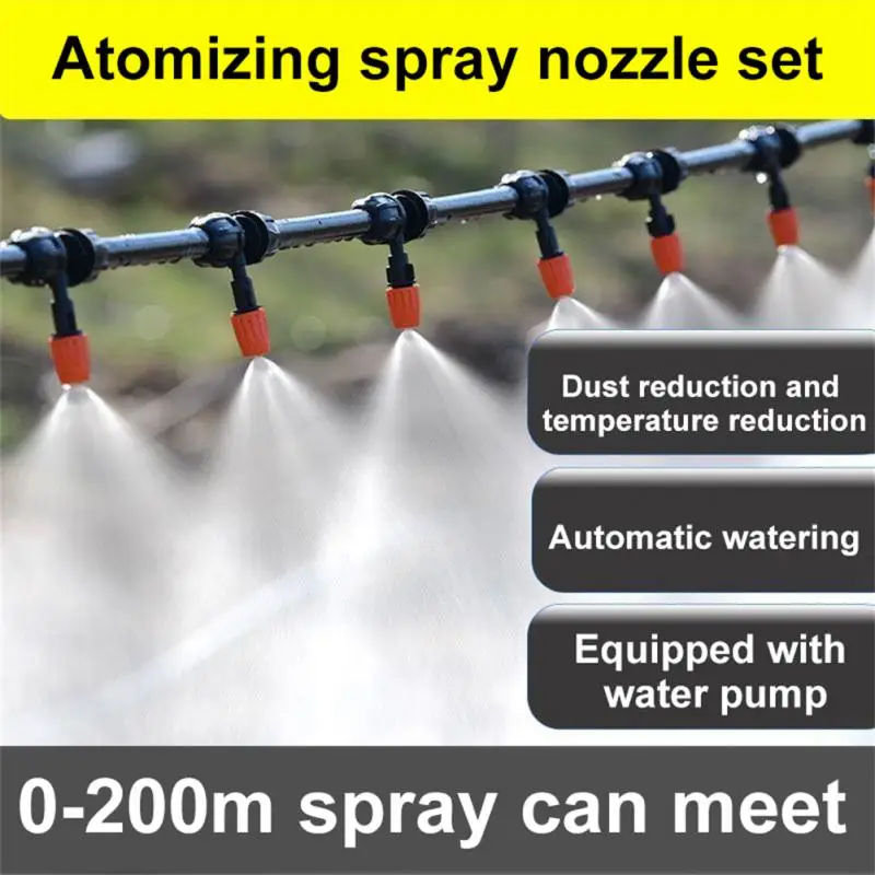 Cooling Sprayer Drip Irrigation Mist Cooling Cooling And Humidifier Function Easy Installation Lubrication Spray System
Cooling Sprayer Drip Irrigation Mist Cooling Cooling And Humidifier Function Easy Installation Lubrication Spray System