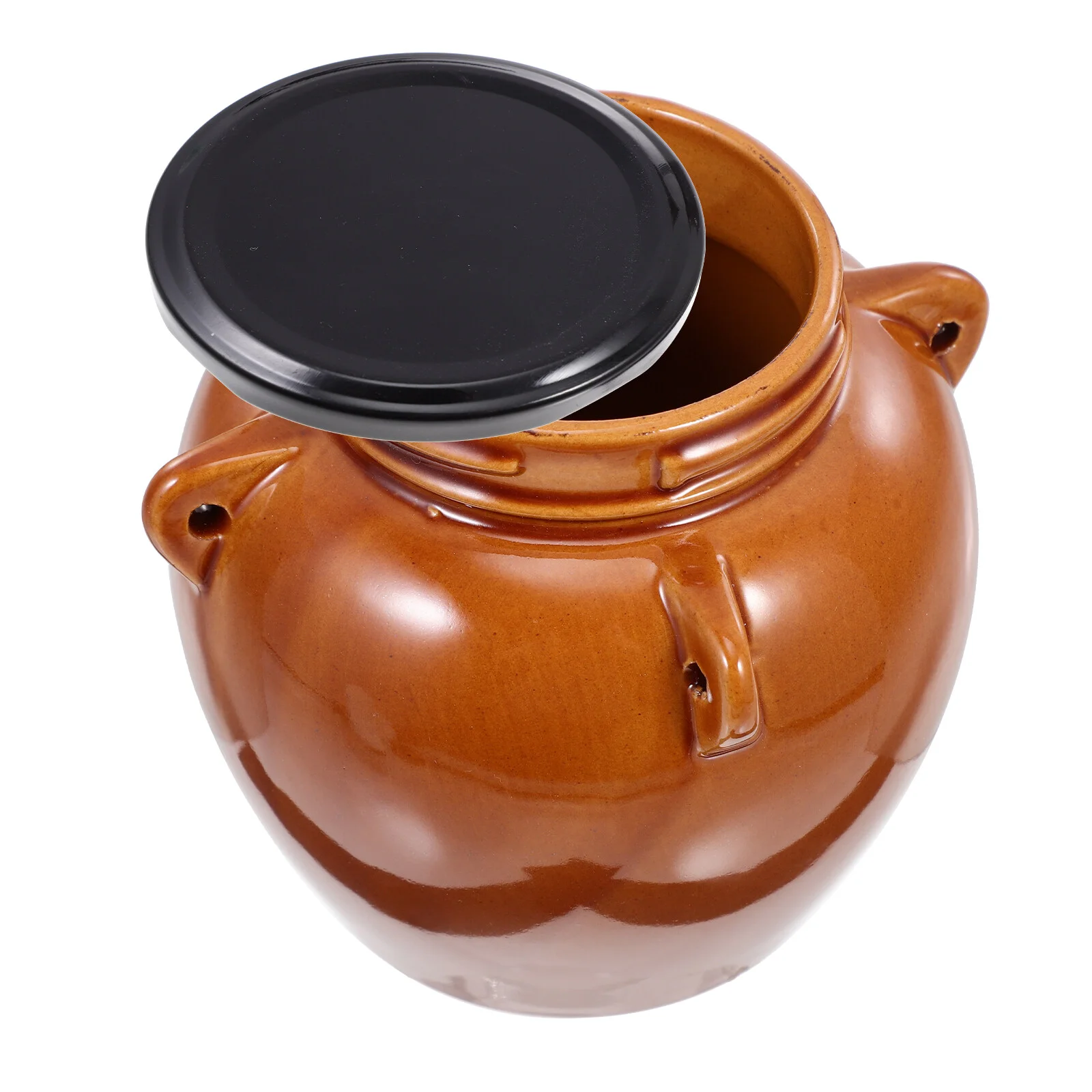 Go Food Containers Lids Fermentation Bottle Ceramic Canister Sealed Jar Dry Goods Storage Ceramics Home Pickles
Go Food Containers Lids Fermentation Bottle Ceramic Canister Sealed Jar Dry Goods Storage Ceramics Home Pickles