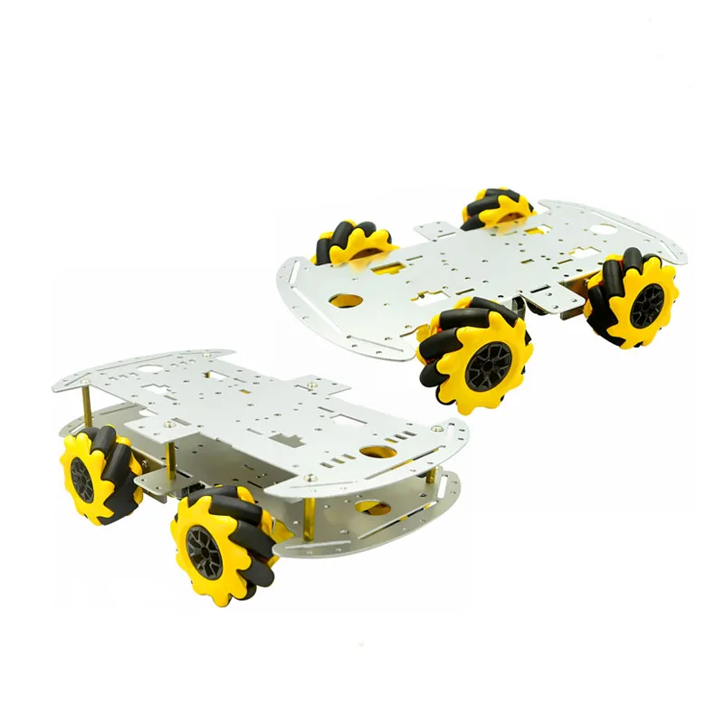 Wheel Aluminum cart chassis DIY ultrasonic intelligent obstacle avoidance cart 4WD 4WD chassis
Wheel Aluminum cart chassis DIY ultrasonic intelligent obstacle avoidance cart 4WD 4WD chassis