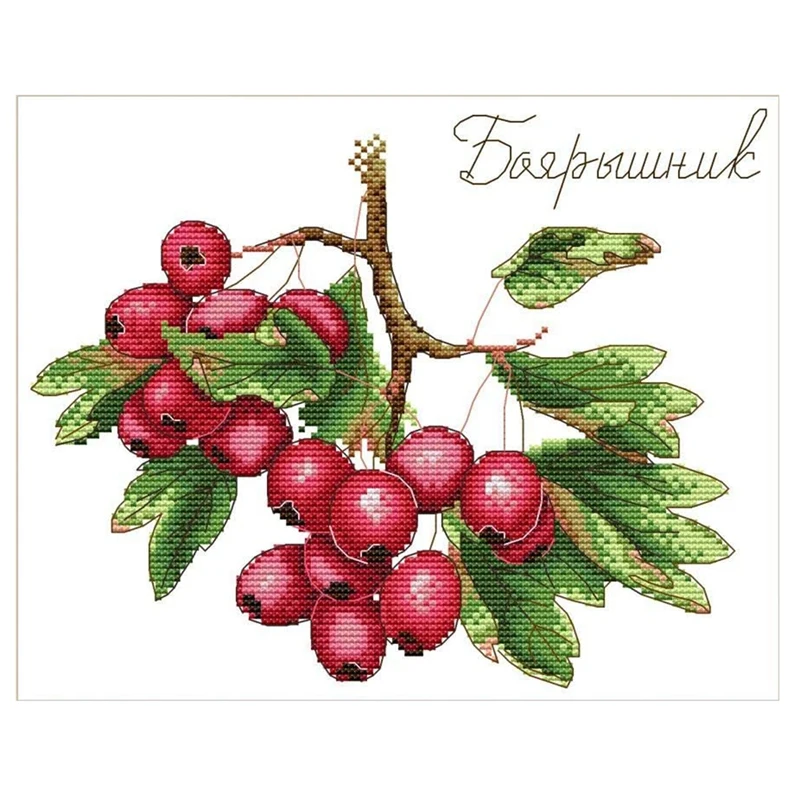 Stamped Cross Stitch Kits DIY Embroidery Starter Kits DIY Needlework For Beginners Kids Adults - Hawthorn (Printed 11CT)
Stamped Cross Stitch Kits DIY Embroidery Starter Kits DIY Needlework For Beginners Kids Adults - Hawthorn (Printed 11CT)