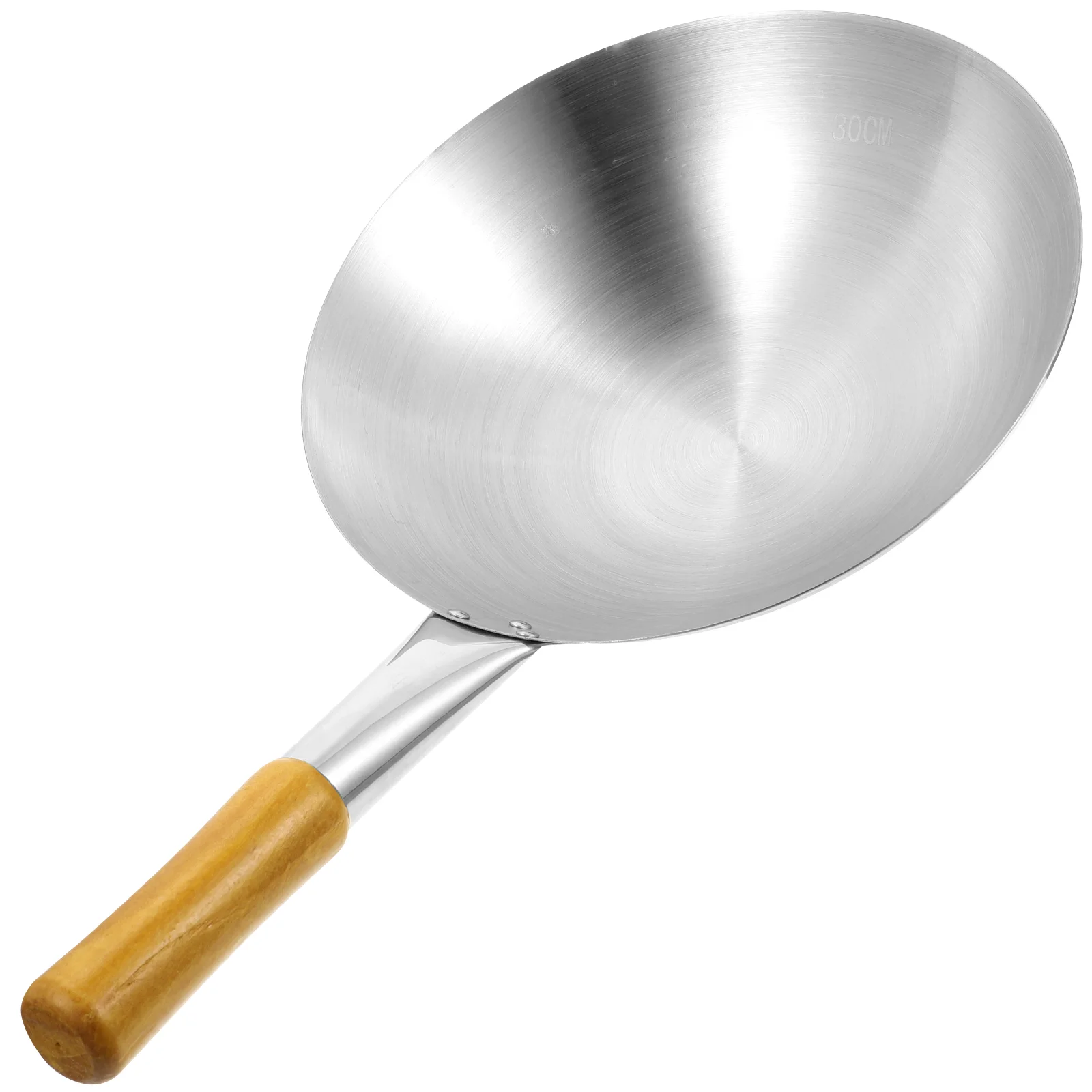 Stainless Steel Cooking Utensils Wok Grilling Traditional Wooden Handle Handles Everyday Pan Kitchen Accessory Durable Woks
Stainless Steel Cooking Utensils Wok Grilling Traditional Wooden Handle Handles Everyday Pan Kitchen Accessory Durable Woks