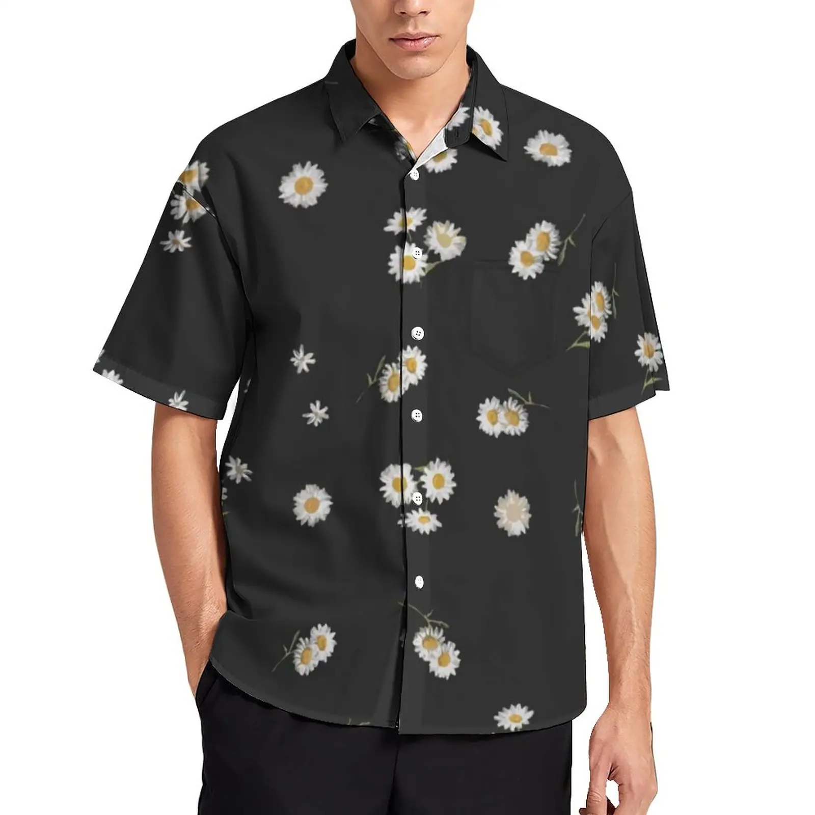 Nature Daisies Casual Shirts White Floral Daisy Vacation Shirt Hawaii Streetwear Blouses Male Print Plus Size 3XL 4XL
Nature Daisies Casual Shirts White Floral Daisy Vacation Shirt Hawaii Streetwear Blouses Male Print Plus Size 3XL 4XL