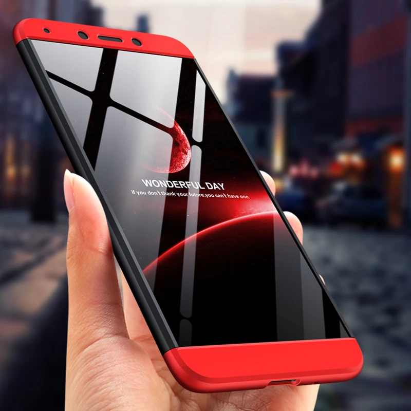 

Чехол GKK для Xiaomi mi A2 Lite, redmi 6 pro, чехол с полной защитой на 360 градусов, противоударный жесткий матовый чехол 3 в 1 для Redmi 6, чехол