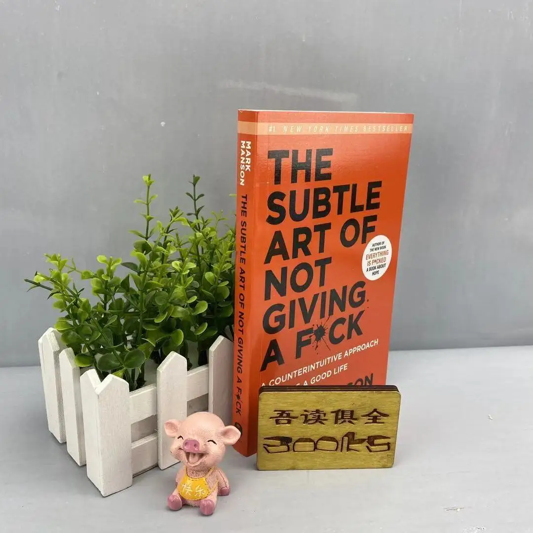 

The Subtle Art of Not Giving A F*ck/Reshape Happiness/how To Live As You Want By Mark Manson Self Management Stress Relief Book