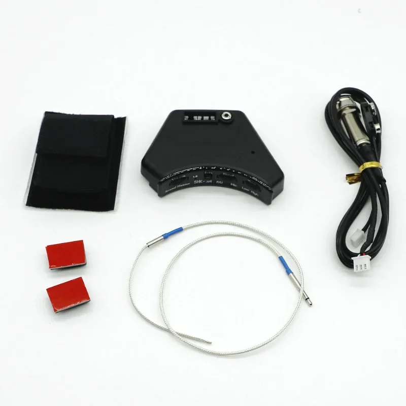 Soundhole Guitar Pickup for Acoustic Classical Guitar with Silver Piezo Guitar Preamp with Volume Control
Soundhole Guitar Pickup for Acoustic Classical Guitar with Silver Piezo Guitar Preamp with Volume Control