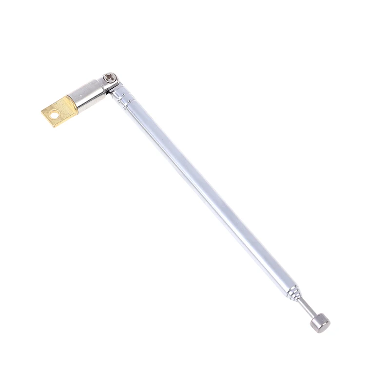 New 1PC 37cm 5 Sections Telescopic Stainless Steel AM FM Radio Universal Antenna Hot sale
New 1PC 37cm 5 Sections Telescopic Stainless Steel AM FM Radio Universal Antenna Hot sale