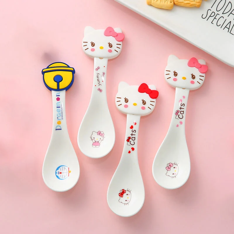 Sanriod Kawaii Spoon Hellow Kitty Cartoon Anime Seramic Household Children's Small Porcelain Spoon Dessert Spoon
Sanriod Kawaii Spoon Hellow Kitty Cartoon Anime Seramic Household Children's Small Porcelain Spoon Dessert Spoon