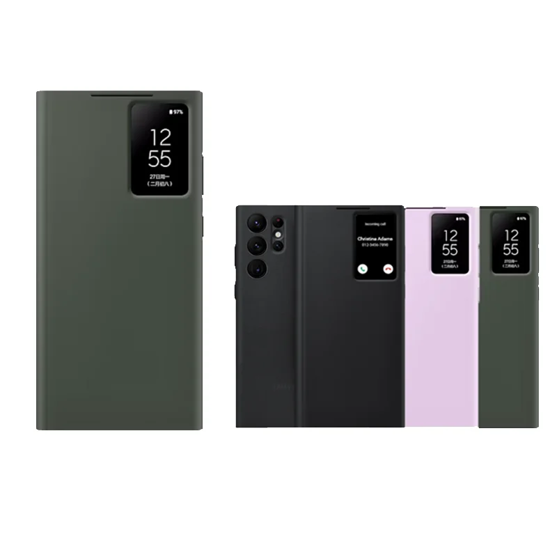 Чехол-книжка для Samsung S23 Ultra Plus 5G Window Smart View, кожаный S-View кошелек, защитный чехол для телефона Galaxy S23U S23 + S 23
Чехол-книжка для Samsung S23 Ultra Plus 5G Window Smart View, кожаный S-View кошелек, защитный чехол для телефона Galaxy S23U S23 + S 23