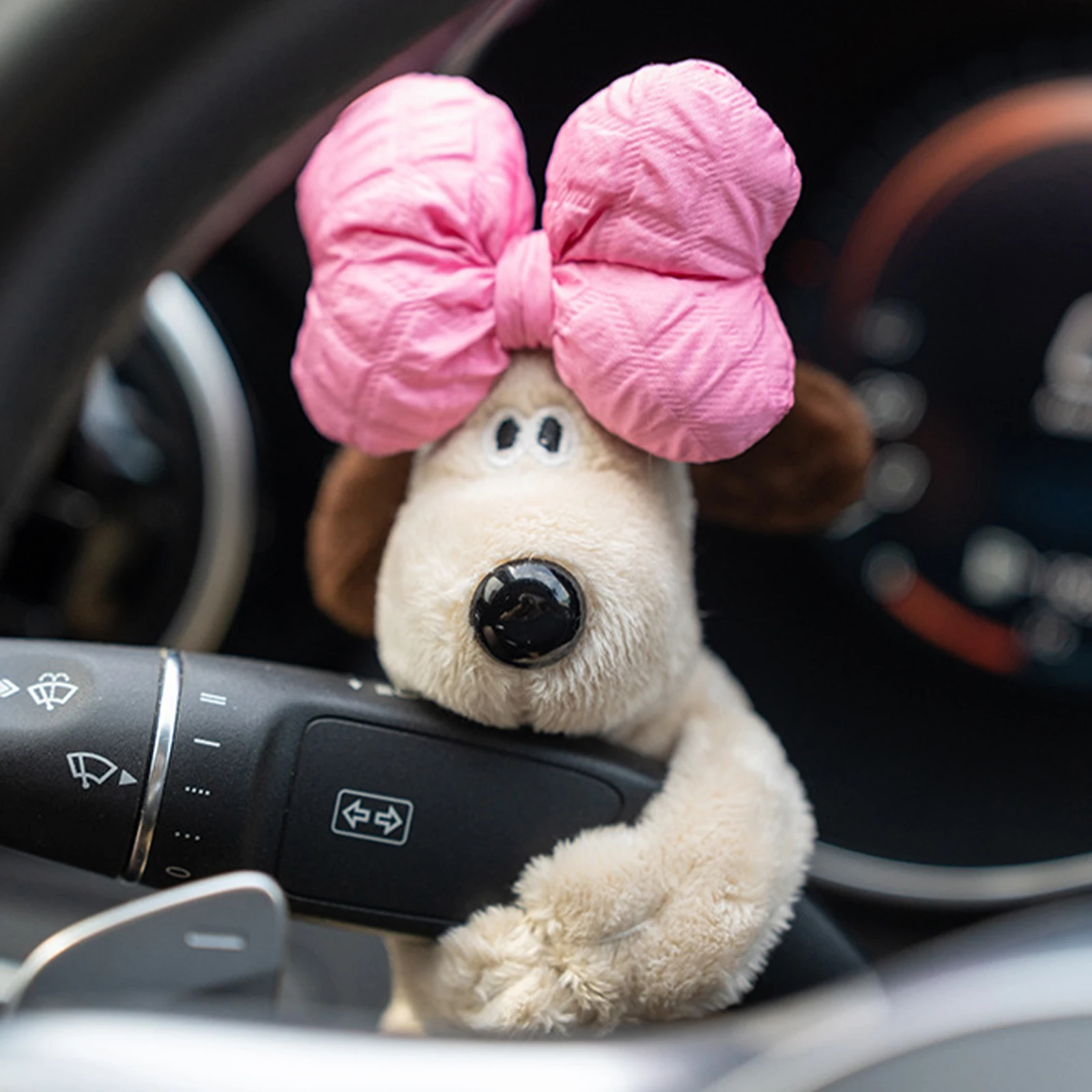 New Style Car Suspension Decoration Cute Bowknot Dog Plush Doll Ornament Car Accessories Female Cute Car Accessories
New Style Car Suspension Decoration Cute Bowknot Dog Plush Doll Ornament Car Accessories Female Cute Car Accessories