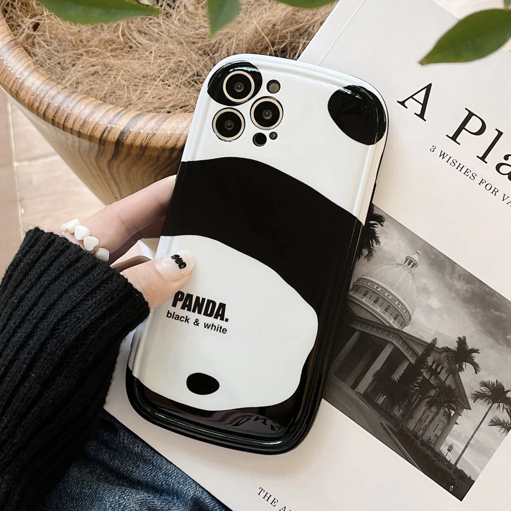 Cute Panda Back Phone Case For iPhone 11 12 13 iPhone13 Pro XR X Xs Max iPhone11 Shockproof Glossy Soft Silicone Cover Shell Bag
Cute Panda Back Phone Case For iPhone 11 12 13 iPhone13 Pro XR X Xs Max iPhone11 Shockproof Glossy Soft Silicone Cover Shell Bag