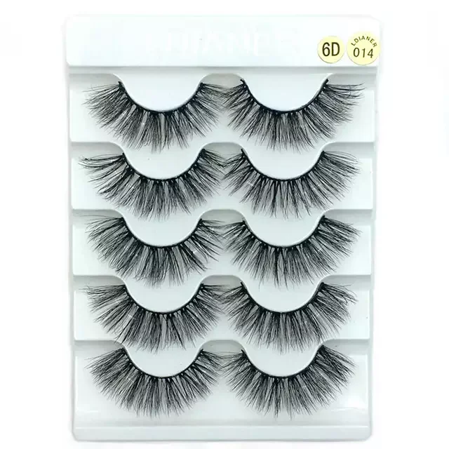 NEW IN 8 Pairs 3D Mink False Eyelashes Natural Wispy Fluffy Dramatic Volume Fake Lashes Extension Handmade Cruelty-free Eyelash
NEW IN 8 Pairs 3D Mink False Eyelashes Natural Wispy Fluffy Dramatic Volume Fake Lashes Extension Handmade Cruelty-free Eyelash