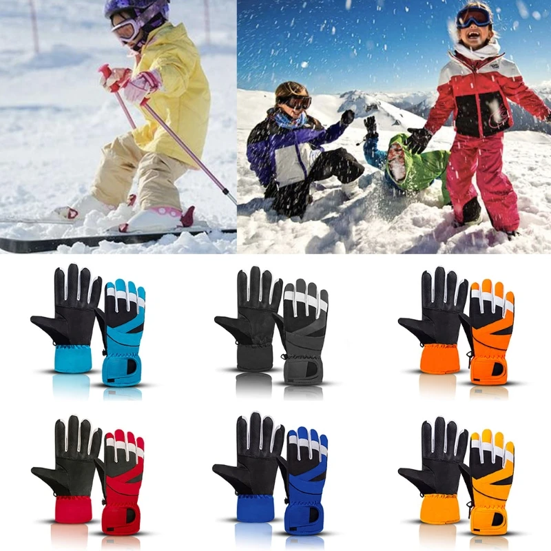 Children Skiing Cycling Gloves Toddler Thick Warm Mittens Waterproof Windproof Outdoor Sports Snowboard Gloves for Baby
Children Skiing Cycling Gloves Toddler Thick Warm Mittens Waterproof Windproof Outdoor Sports Snowboard Gloves for Baby