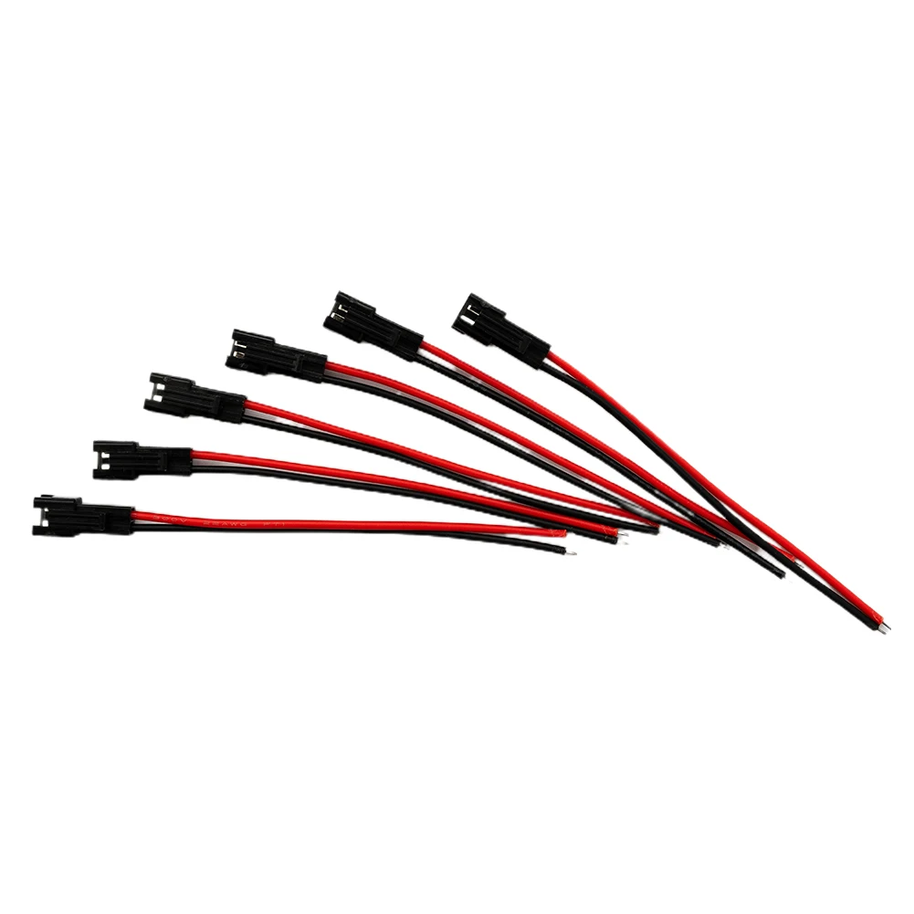 40Pcs JST SM Connector SM 2-pin Jack Plug Male To To Female Wire Bus Adapter LED Light With Cable 22 AWG For LED Light Strips
40Pcs JST SM Connector SM 2-pin Jack Plug Male To To Female Wire Bus Adapter LED Light With Cable 22 AWG For LED Light Strips
