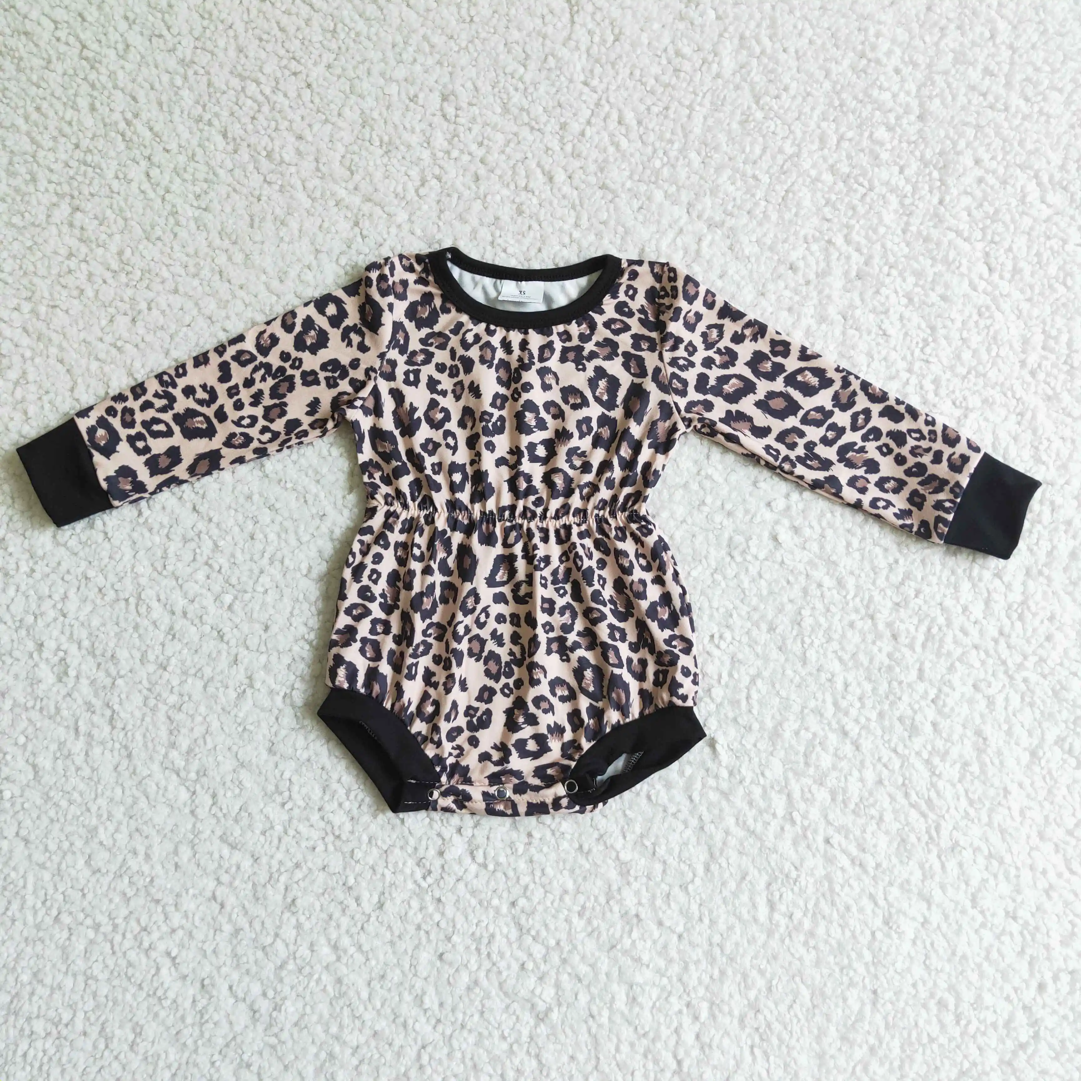 Boutique fashion baby girls' rompers leopard cute bubble romper waist design size newborn -6T toddler infant clothes for girl's
Boutique fashion baby girls' rompers leopard cute bubble romper waist design size newborn -6T toddler infant clothes for girl's