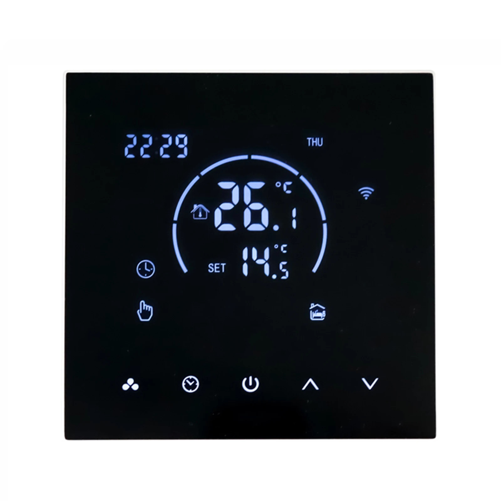 YW503 WiFi Thermostat for Underfloor Heating TRV AC100V240V 3A 16A with Memory Storage and Temperature Control
YW503 WiFi Thermostat for Underfloor Heating TRV AC100V240V 3A 16A with Memory Storage and Temperature Control