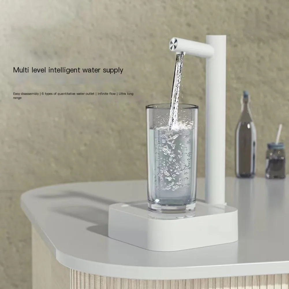 Portable Desktop Water Pump With Bases USB Charging Water Dispenser For Outdoor Drink Dispenser
Portable Desktop Water Pump With Bases USB Charging Water Dispenser For Outdoor Drink Dispenser