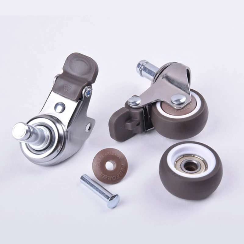 Universal Rubber Swivel Castor Widely Used for Office Floors Wood Hardwood Parquet Used for Furniture Easy to Clean
Universal Rubber Swivel Castor Widely Used for Office Floors Wood Hardwood Parquet Used for Furniture Easy to Clean