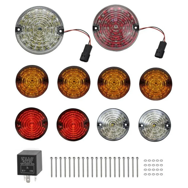 10 шт./компл. комплект обновления светодиодной автомобильной лампы для Land Rover Defender 90/110 1983-2016 гг. 
10 шт./компл. комплект обновления светодиодной автомобильной лампы для Land Rover Defender 90/110 1983-2016 гг.