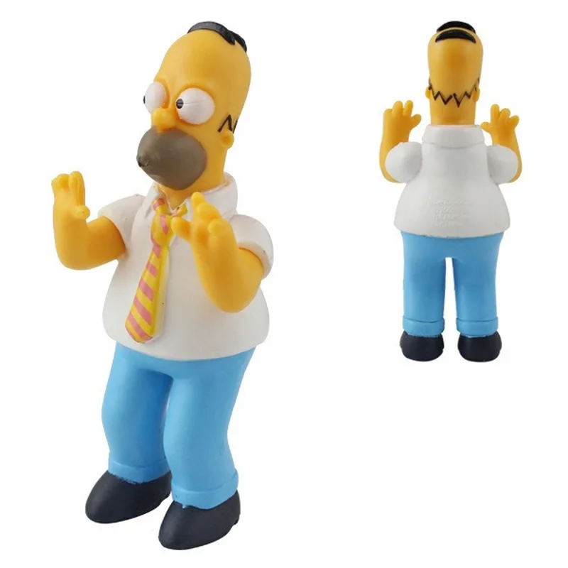 

14PCS The Simpsons Action Figure PVC Material Small Doll Desktop Decoration Birthday Gift Homer J. Simpson Bart Simpson