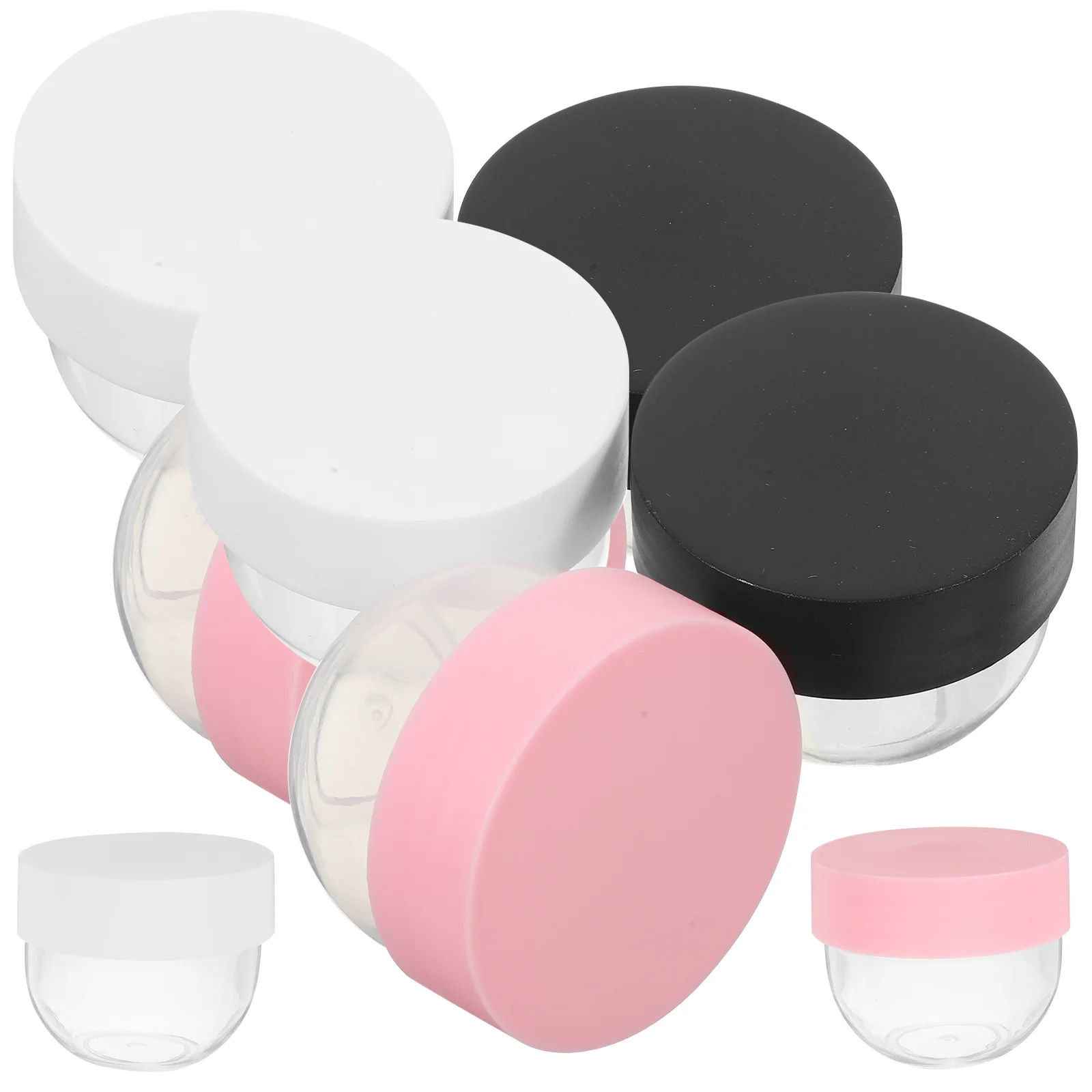 8 Pcs Makeup Caboodle Storage Tank Lotion Containers Cream Jars Bottles Sample Travel
8 Pcs Makeup Caboodle Storage Tank Lotion Containers Cream Jars Bottles Sample Travel