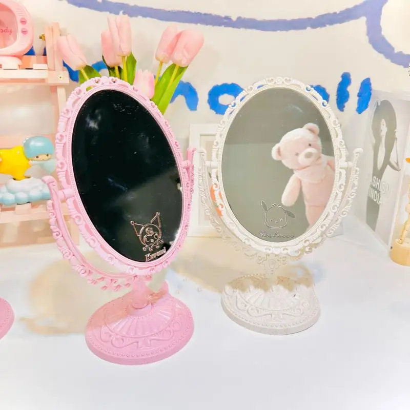 Kawaii Sanrio Hello Kitty Kuromi Cinnamoroll Vanity Mirror Anime Figure Desktop Rotatable Double Sided Hd Desktop Vintage Gift
Kawaii Sanrio Hello Kitty Kuromi Cinnamoroll Vanity Mirror Anime Figure Desktop Rotatable Double Sided Hd Desktop Vintage Gift