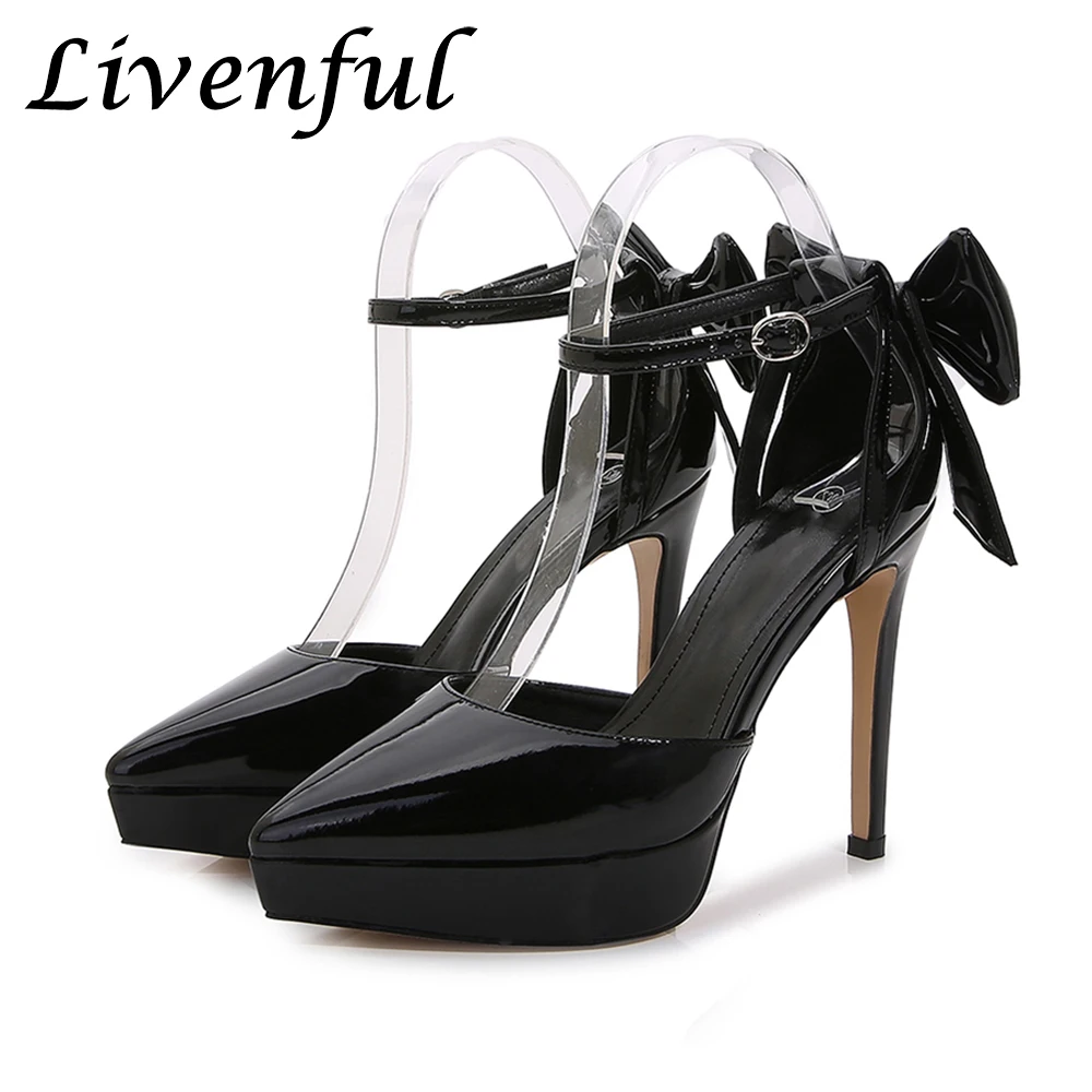 Women 12CM Super High Heels Platforms Bowknot Sweet Black Pumps Fetish Stilettos Man Gay Drag Queen Unisex Shoes Big Size 46
Women 12CM Super High Heels Platforms Bowknot Sweet Black Pumps Fetish Stilettos Man Gay Drag Queen Unisex Shoes Big Size 46