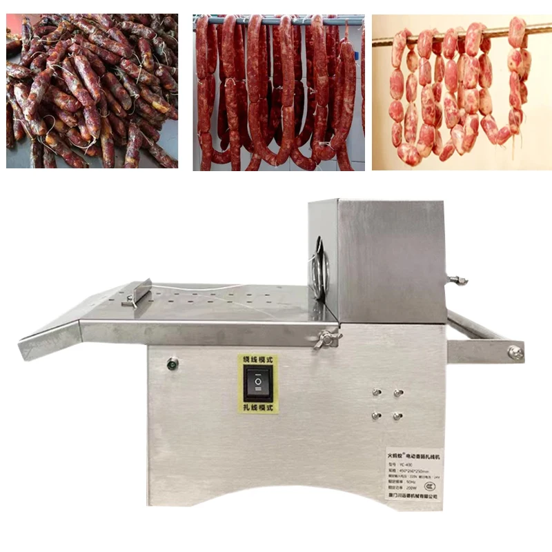 

Sausage Knotter Sausage Hot Dog Tying Binding Machine Hand Sausage Linker Knot Machines