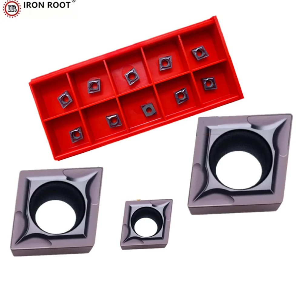 IRON ROOT Turning Insert CCMT060204,CCMT060208,TG2115 CNC Lathe Turning Tool Carbide Turning Insert For SCLCR SCACR P.M.K
IRON ROOT Turning Insert CCMT060204,CCMT060208,TG2115 CNC Lathe Turning Tool Carbide Turning Insert For SCLCR SCACR P.M.K