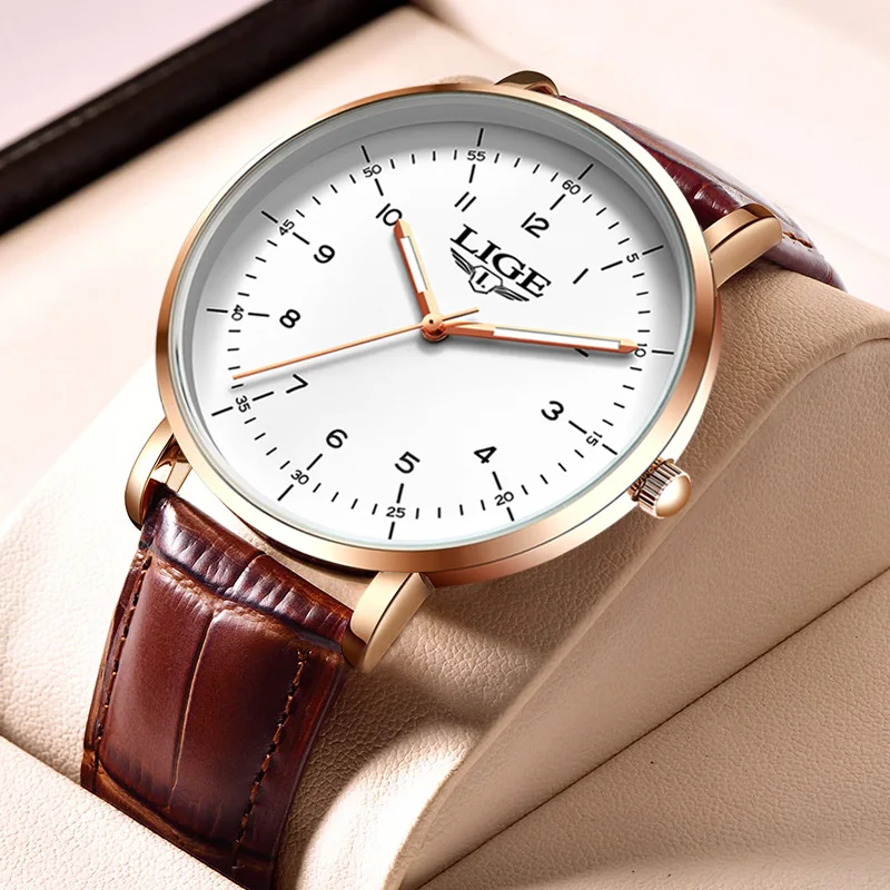 LIGE Men Watches Fashion UltraThin Watch Simple Watch for Men Business Male Clock Minimalist Quartz Wristwatch Relogio Masculino
LIGE Men Watches Fashion UltraThin Watch Simple Watch for Men Business Male Clock Minimalist Quartz Wristwatch Relogio Masculino