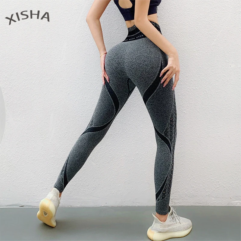 Женские Тренировочные штаны для йоги, бесшовная спортивная одежда с высокой талией, эластичные спортивные упражнения, фитнес-Леггинсы, спо...
Женские Тренировочные штаны для йоги, бесшовная спортивная одежда с высокой талией, эластичные спортивные упражнения, фитнес-Леггинсы, спо...