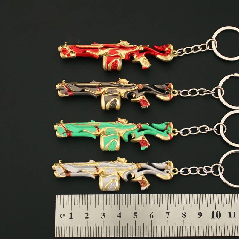 

Valorant Keychains Imperium Judge 8cm Game Peripheral Metal Agents Weapon Model Pendant Accessories Keychain Gifts Toys for Boys