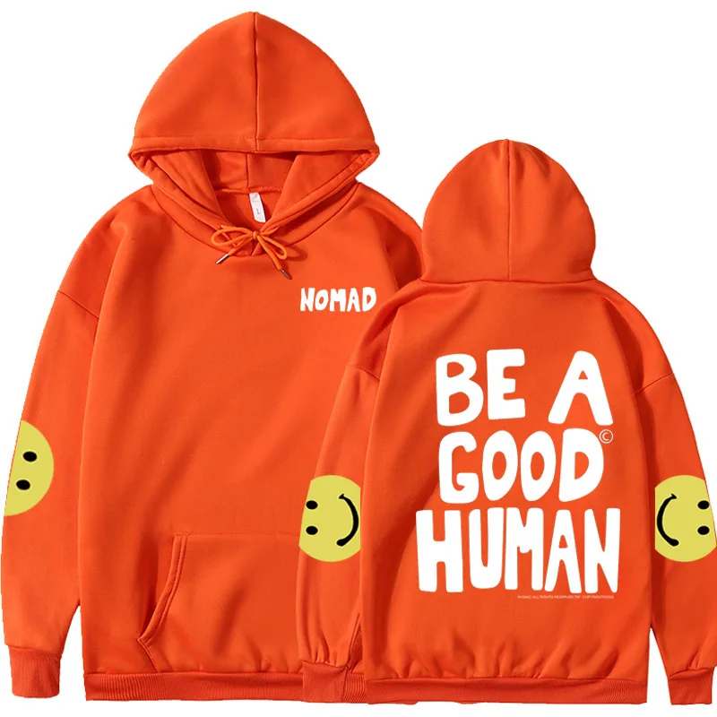 

Kpop JIMIN NOMAD BE A GOOD HUMAN Hoodie Harajuku Man/Women Casual Fashion All-match Sweatshirt Streetwear Unisex Hip Hop Tee Top