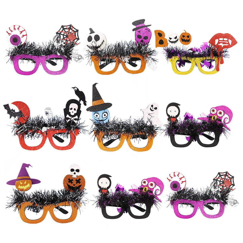 9pcs Funny Happy Halloween Glasses Kids Adults Cosplays Party Bats Skeletons Witches Pumpkins Makeup Trick Or Treat Halloween
9pcs Funny Happy Halloween Glasses Kids Adults Cosplays Party Bats Skeletons Witches Pumpkins Makeup Trick Or Treat Halloween