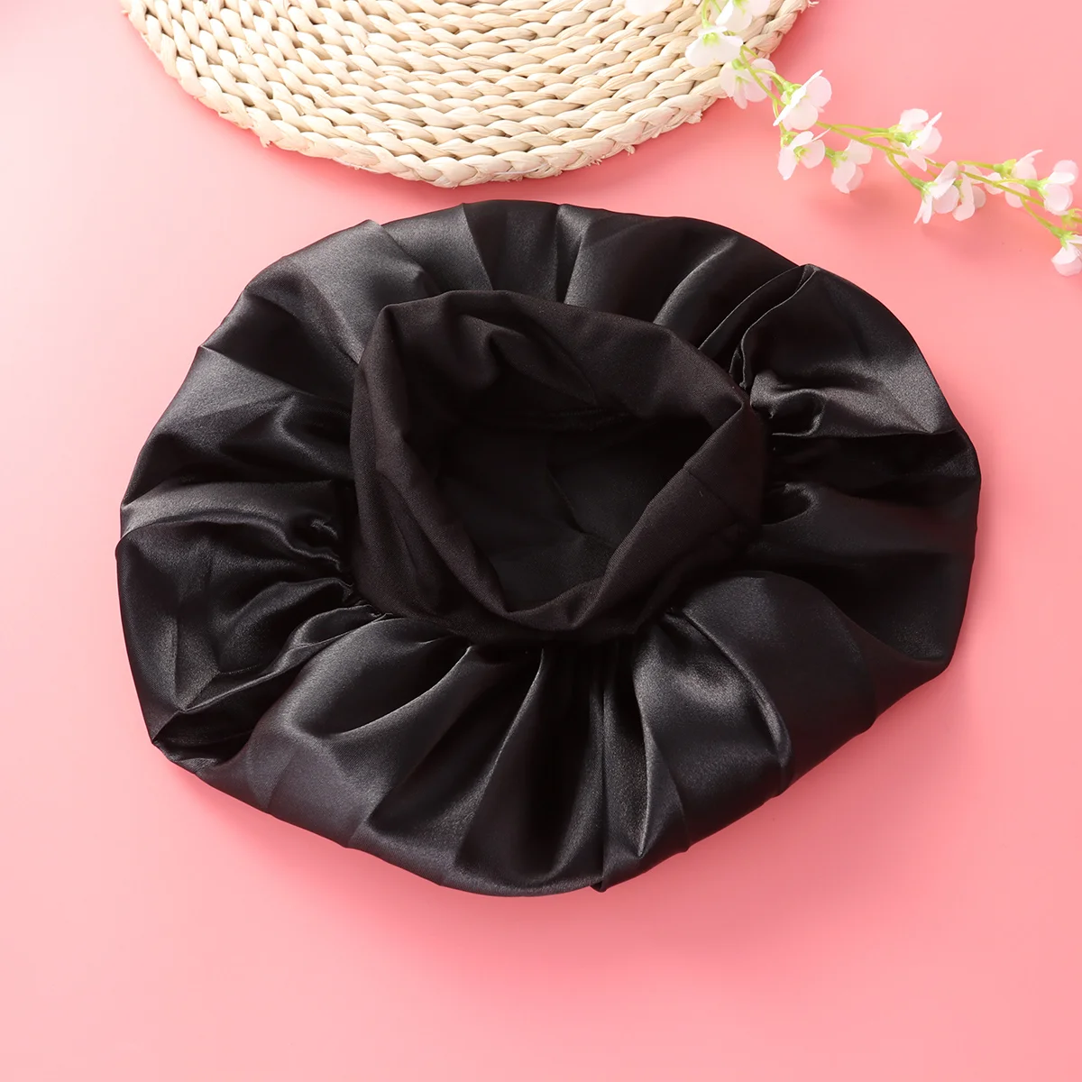 Cap Sleeping Bonnet Hat Hair Satin Night Hats Silkbeanie Bath Elastic Coverwidecaps Care Chemo Side Nightcap Turban Adjustable
Cap Sleeping Bonnet Hat Hair Satin Night Hats Silkbeanie Bath Elastic Coverwidecaps Care Chemo Side Nightcap Turban Adjustable