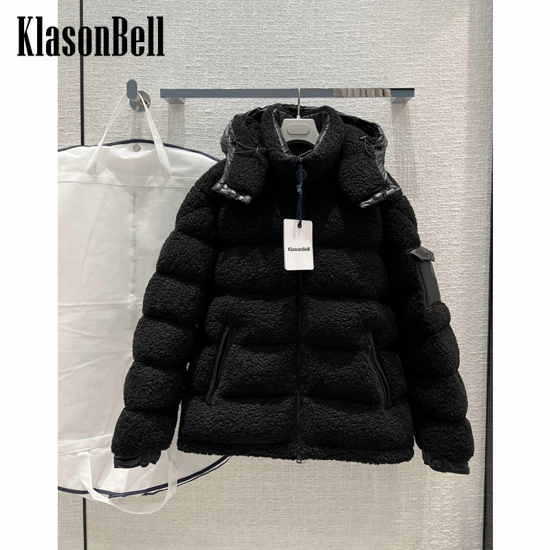10,29 KlasonBell модный съемный толстый плюшевый пуховик на молнии с капюшоном для женщин
10,29 KlasonBell модный съемный толстый плюшевый пуховик на молнии с капюшоном для женщин