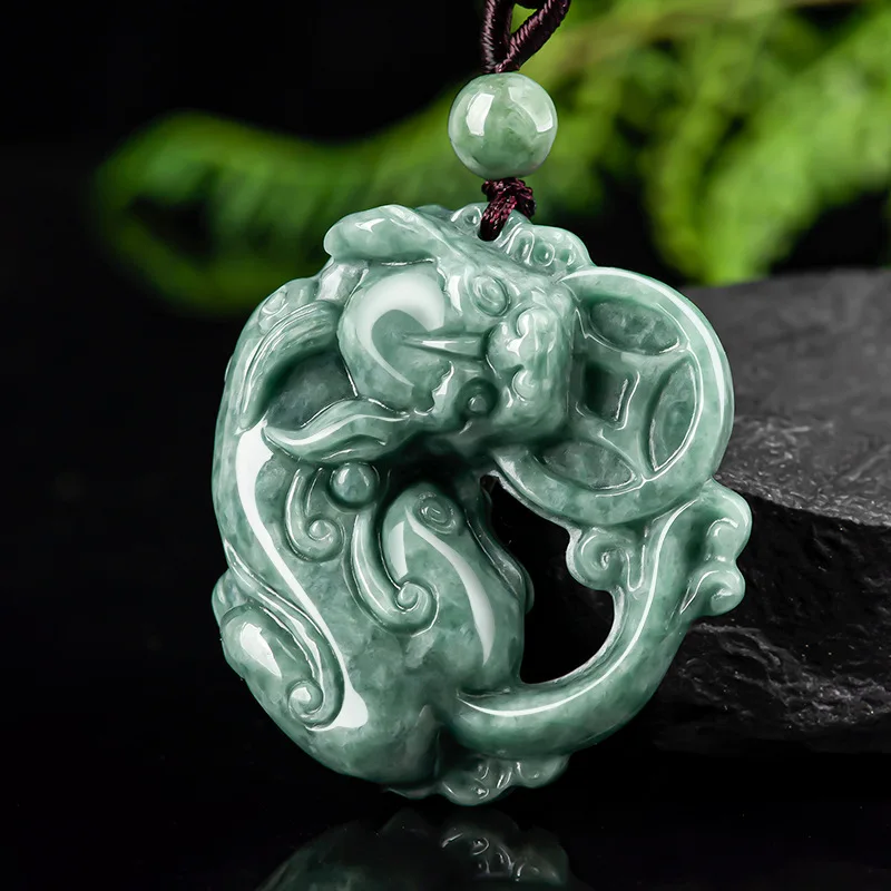 Mai Chuang/ Hand Carved/ Jade Lucky Ru Yi Pi Xiu Emerald Necklace Pendant Fashion Elegant Jewelry Men And Women Couple Gift
Mai Chuang/ Hand Carved/ Jade Lucky Ru Yi Pi Xiu Emerald Necklace Pendant Fashion Elegant Jewelry Men And Women Couple Gift