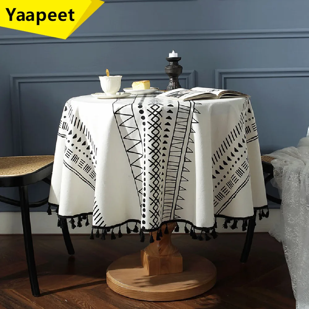 Round Tablecloth Nordic Style White Hotel Banquet High-end Tablecloth Household Tea Table Cover Towel Waterproof and Oil-proof
Round Tablecloth Nordic Style White Hotel Banquet High-end Tablecloth Household Tea Table Cover Towel Waterproof and Oil-proof
