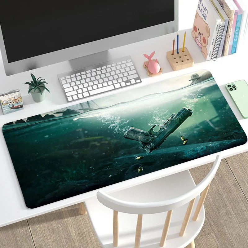 

Large Mouse Pad Kawaii Gaming Metro Exodus Mousepad Gamer Mat Pads Mausepad Keyboard Mats Pc Mause Xxl Non-slip Deskmat Extended