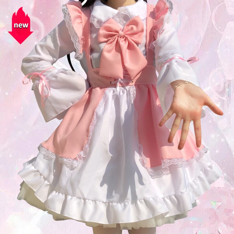 Милая Лолита платье горничной розовая мягкая женская форма платья принцессы кавайный костюм для косплея Готическая Лолита женское платье
Милая Лолита платье горничной розовая мягкая женская форма платья принцессы кавайный костюм для косплея Готическая Лолита женское платье