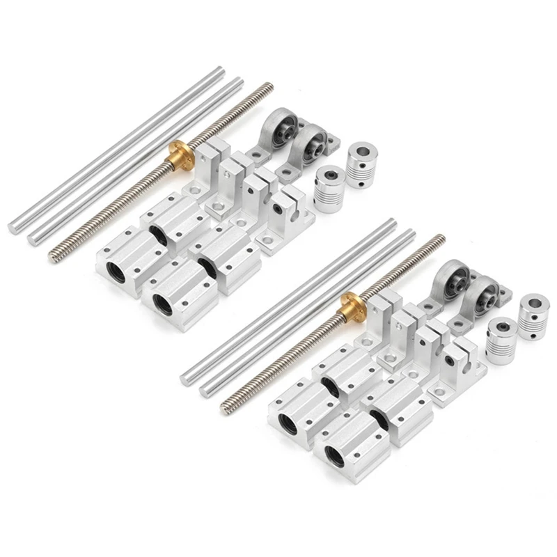 30Pcs 200Mm Optical Axis Guide Bearing Housings Aluminum Rail Shaft Lead Screw Rod Slide Bushing Shaft Coupling Parts
30Pcs 200Mm Optical Axis Guide Bearing Housings Aluminum Rail Shaft Lead Screw Rod Slide Bushing Shaft Coupling Parts
