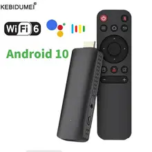 H313 Processor 4K HD Network Wireless WiFi 6 2.4/5.8G Connection Android 10 Smart Stick Android TV Stick Smart TV